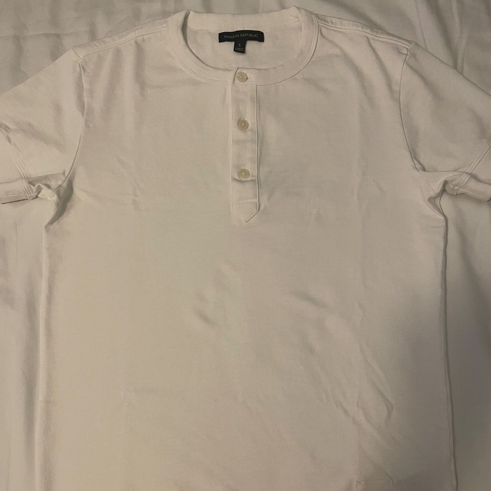 Rugged Slub Henley T Shirt